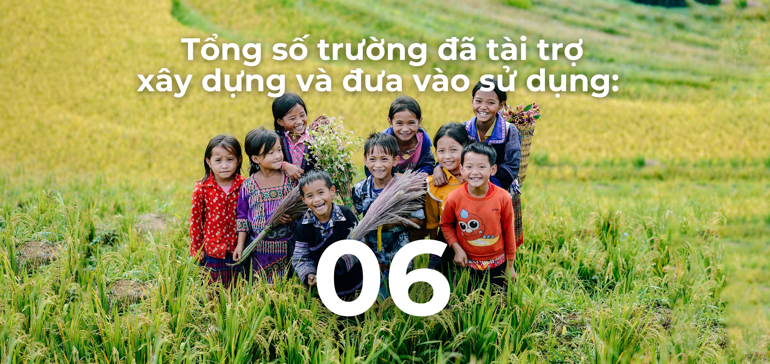 Build a school in a remote area